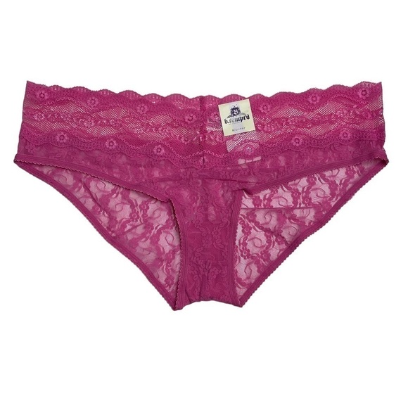 b.tempt’d by Wacoal Lace Kiss Hipster & Calvin Klein Striped Waist Hipster XL - Picture 2 of 12